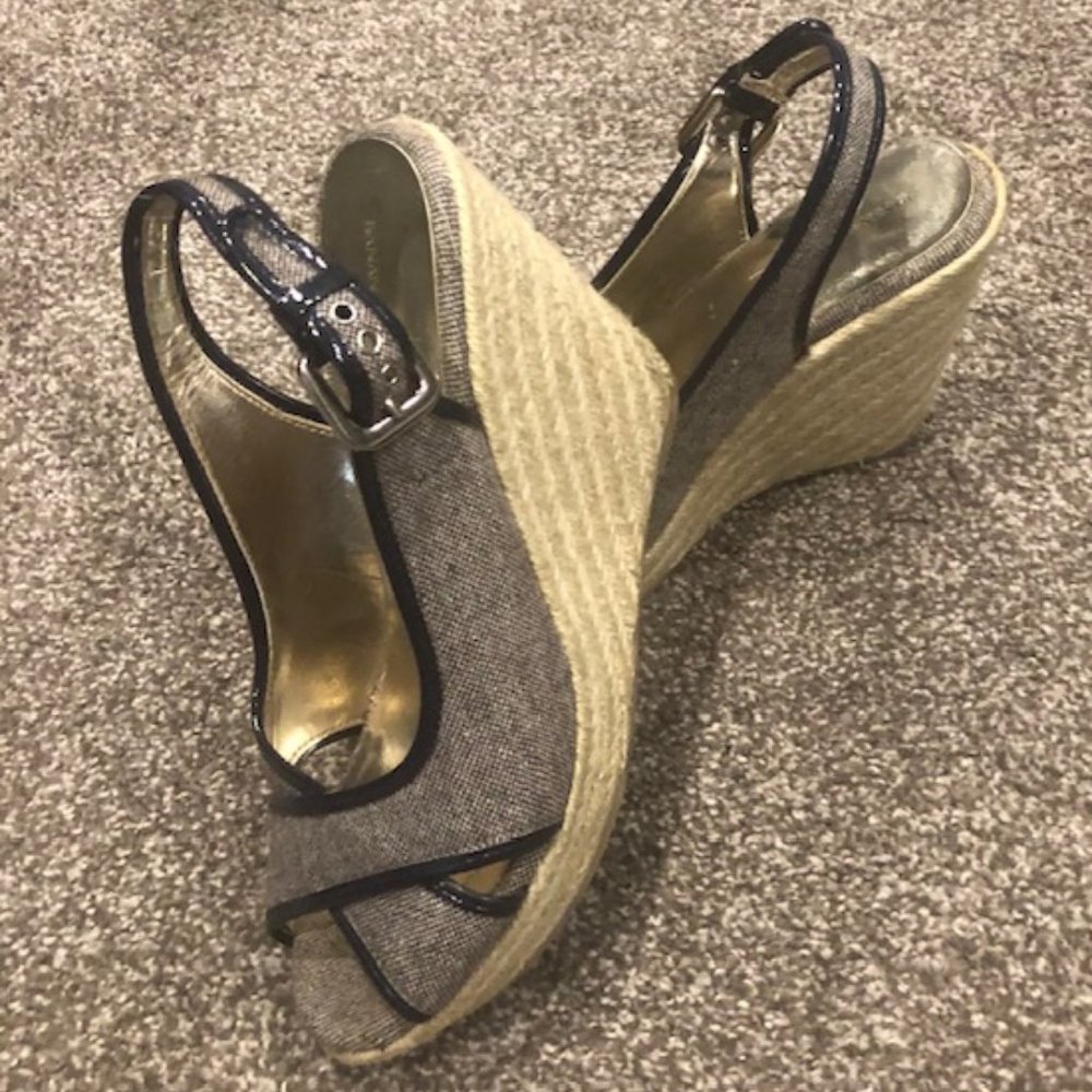 Banana Republic wedge heel sandals